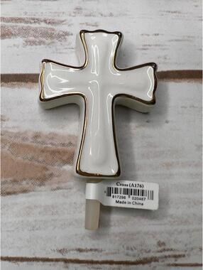 Nora Fleming NEW Cross Mini, Handpainted Figurine